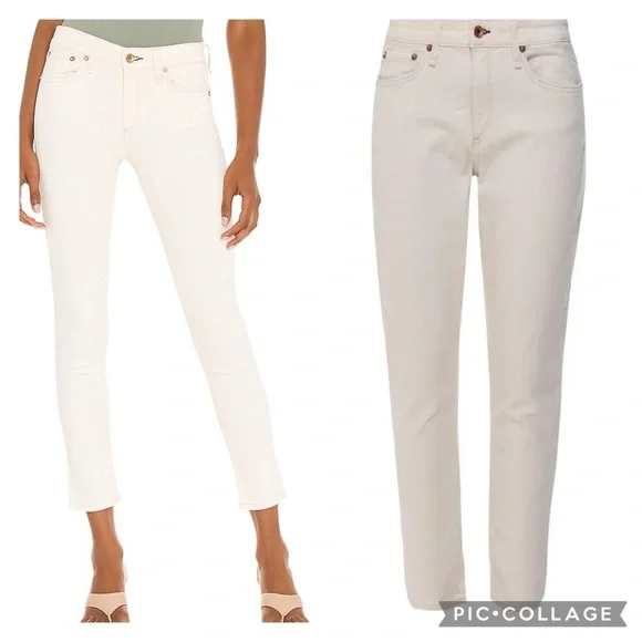 Rag & Bone "Cate” Mid-Rise Ankle Skinny Jeans - Picture 3 of 14